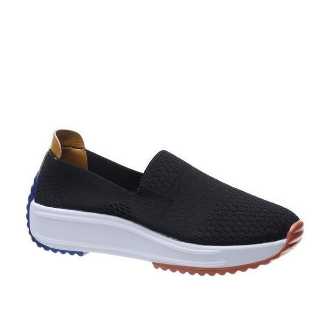 Women's Lightweight Knit Sneakers with Easy-On Fit