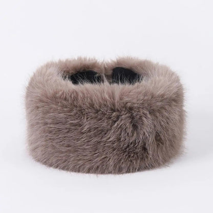 Fluffy Faux Fur Headband for Women