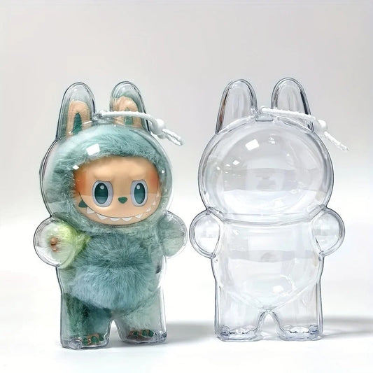 LABUBU Protector Clear Case- Labubu Protection Cover - Anti Dust Case For Labubu
