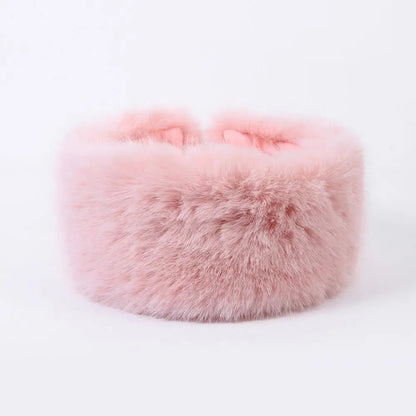 Fluffy Faux Fur Headband for Women