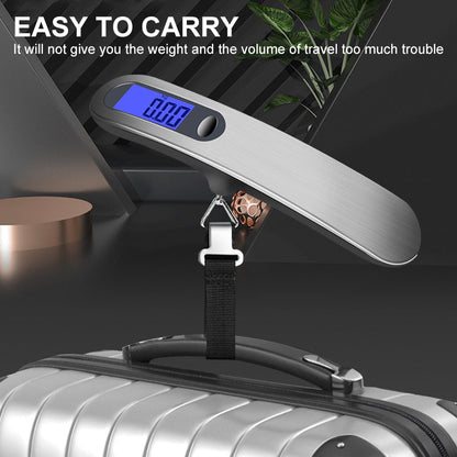 Portable Digital Luggage Scale - 50kg Capacity