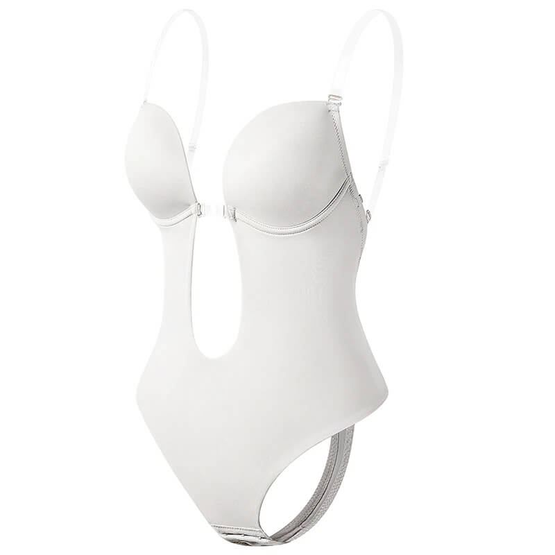 Women's Deep V Backless Body Shaper for Seamless Elegance